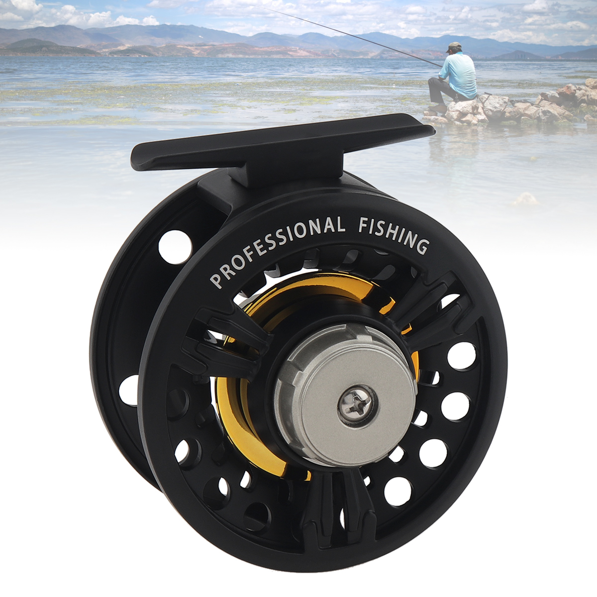 Ice Fishing Reel - Kołowrotek wędkarski 3BB z pełnym metalowym
