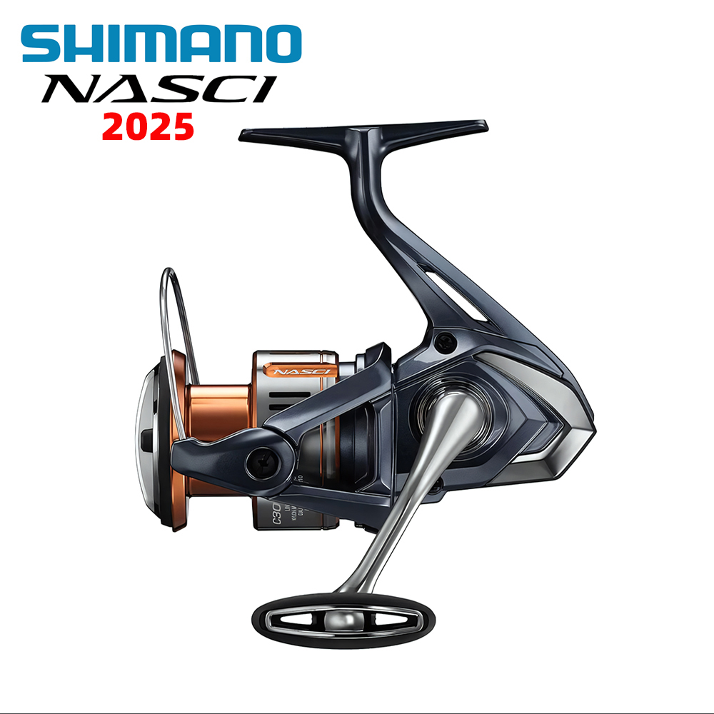 Shimano Reel Stradic - Kołowrotek spinningowy SHIMANO NASCI 2025 do